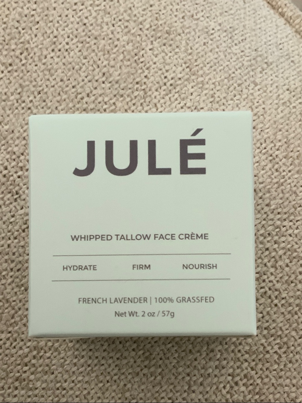 Jule Whipped Tallow Face Cream Hydrate Firm Nourish 2oz PLUS FREE BONUS